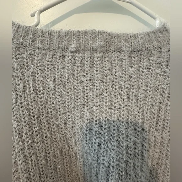 NWT- RSQ Crop Lurex Pullover Knit Sweater - Picture 8 of 14